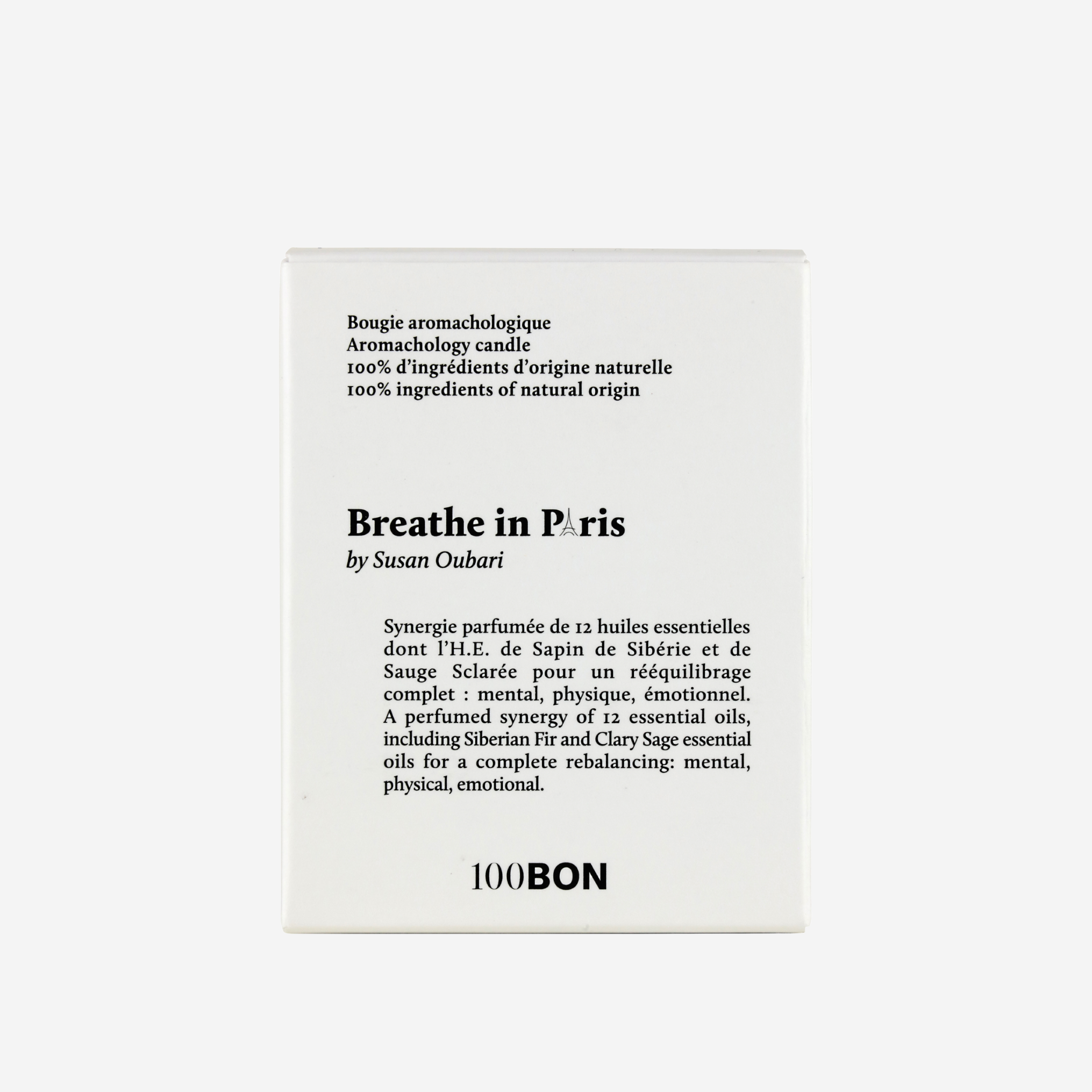 Breathe in Paris by Susan Oubari - Bougie parfumée
