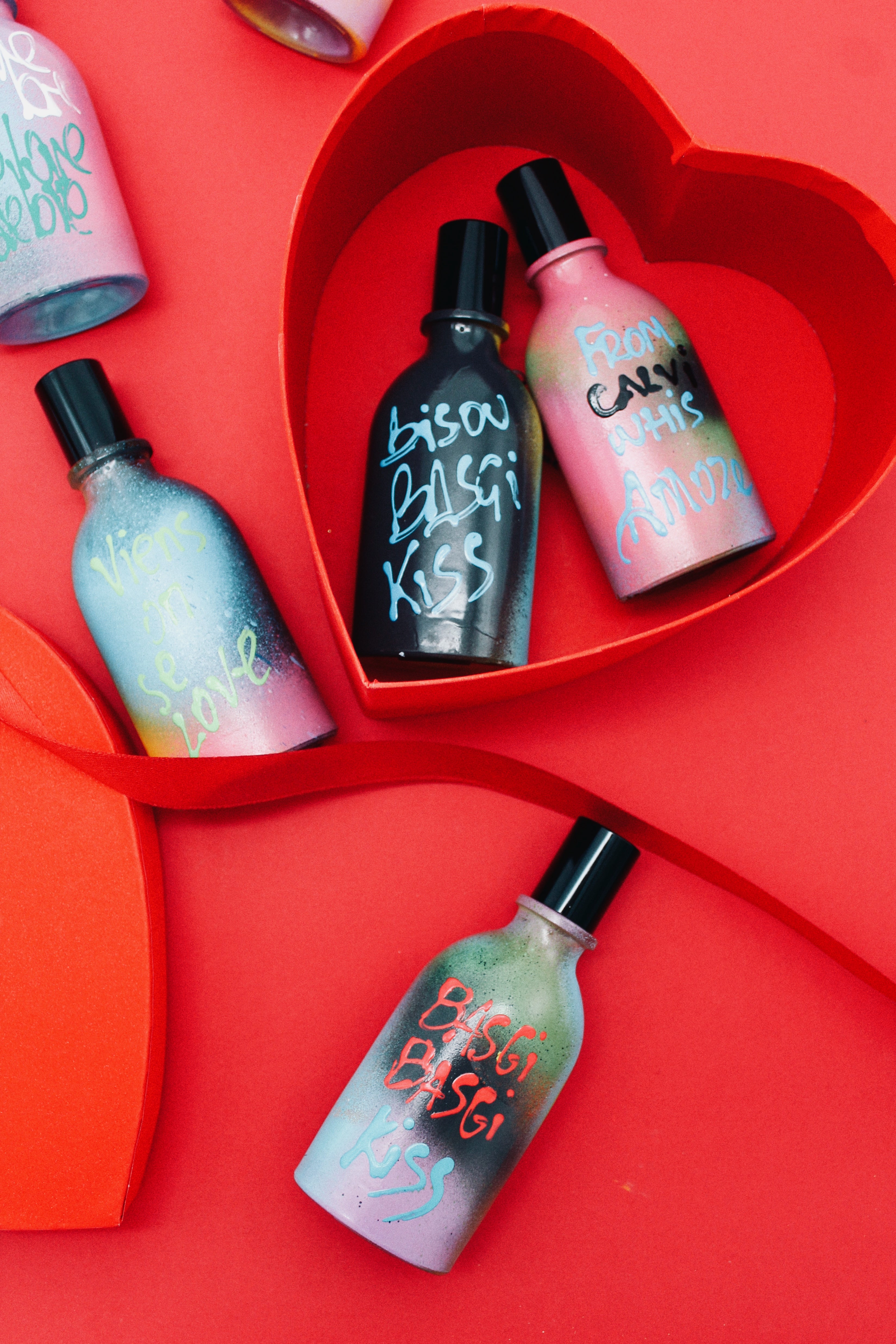 Empty 50ml bottle complete limited edition Dumè Valentine's Day 2026