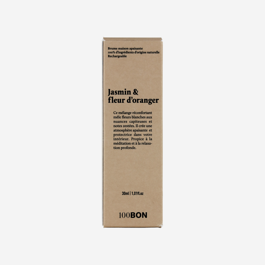 Jasmin & Fleur d’Oranger apaisants – Home Spray 30ml
