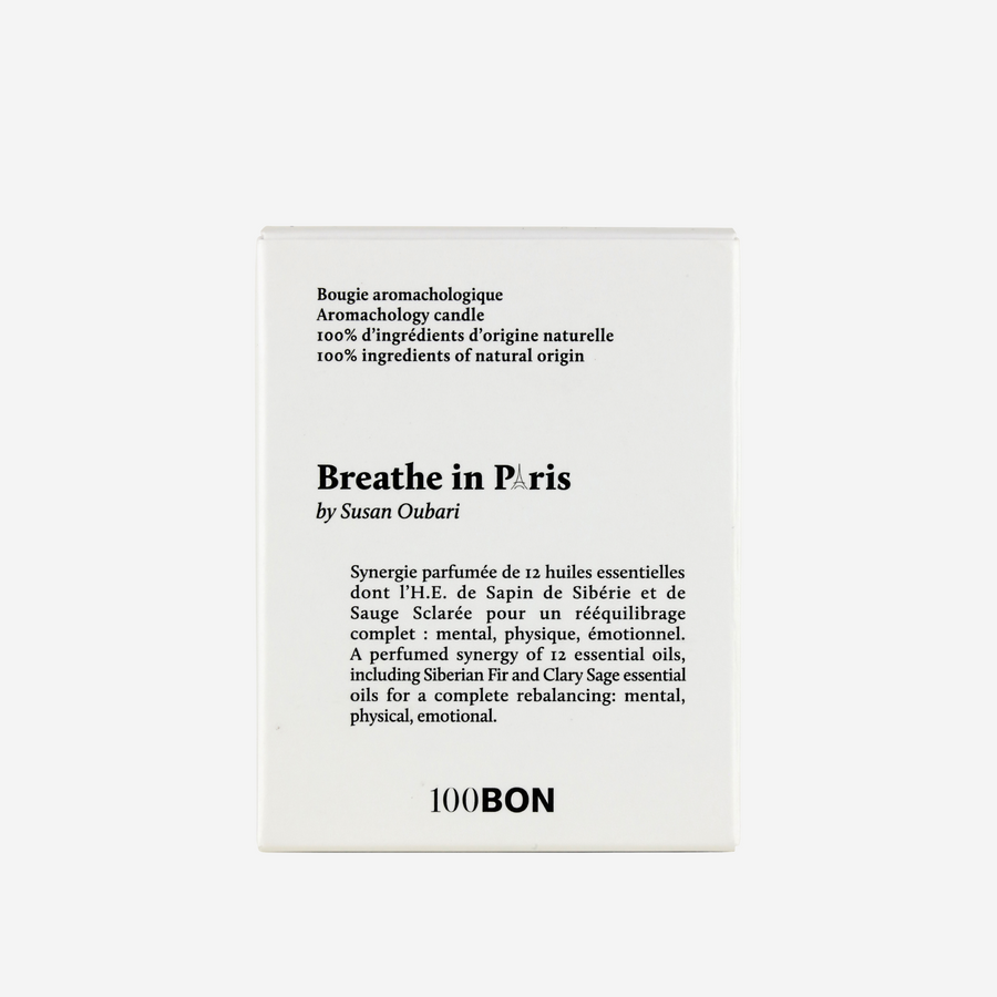 Breathe in Paris by Susan Oubari - Scented candle