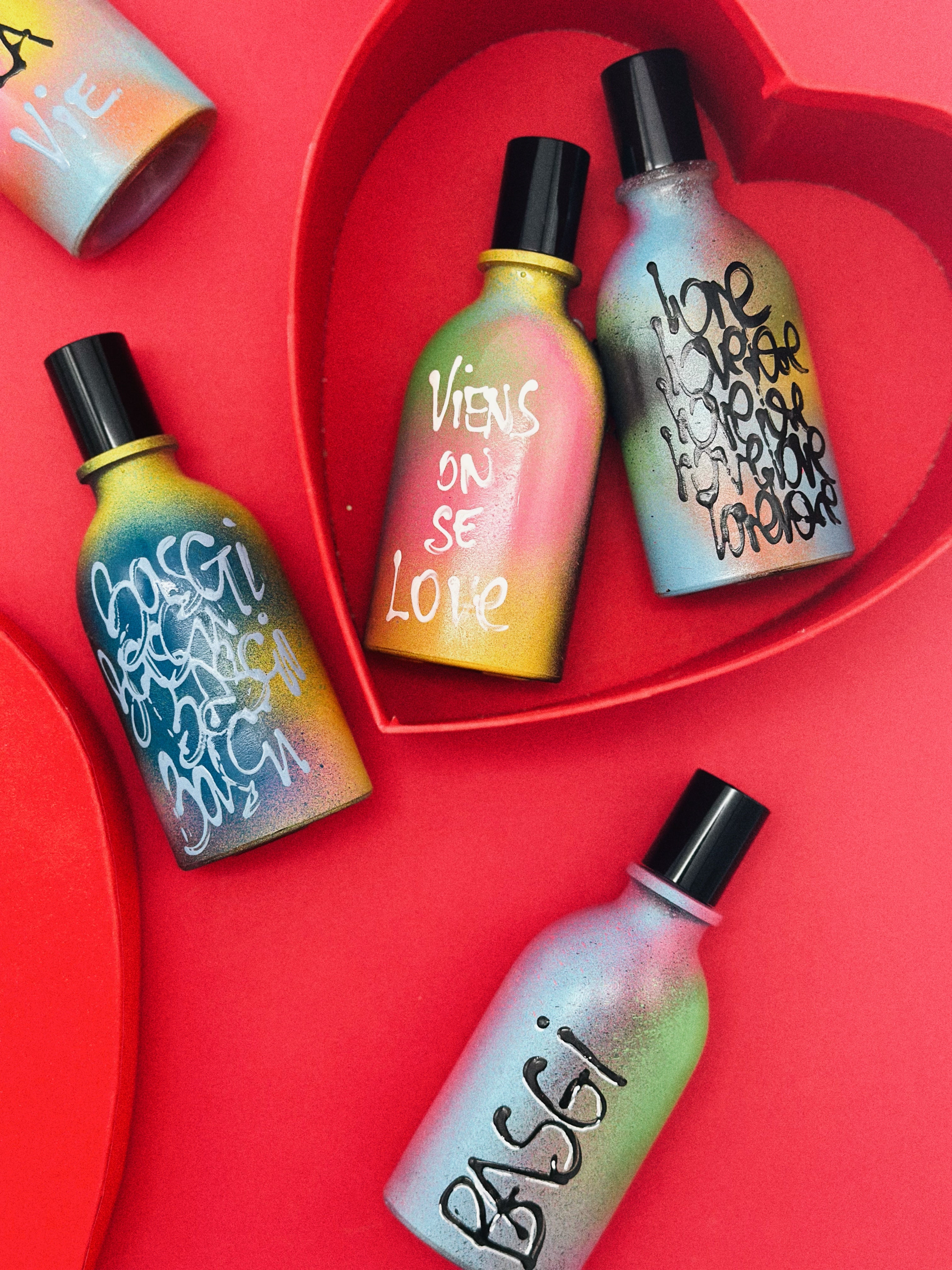 Empty 50ml bottle complete limited edition Dumè Valentine's Day 2026