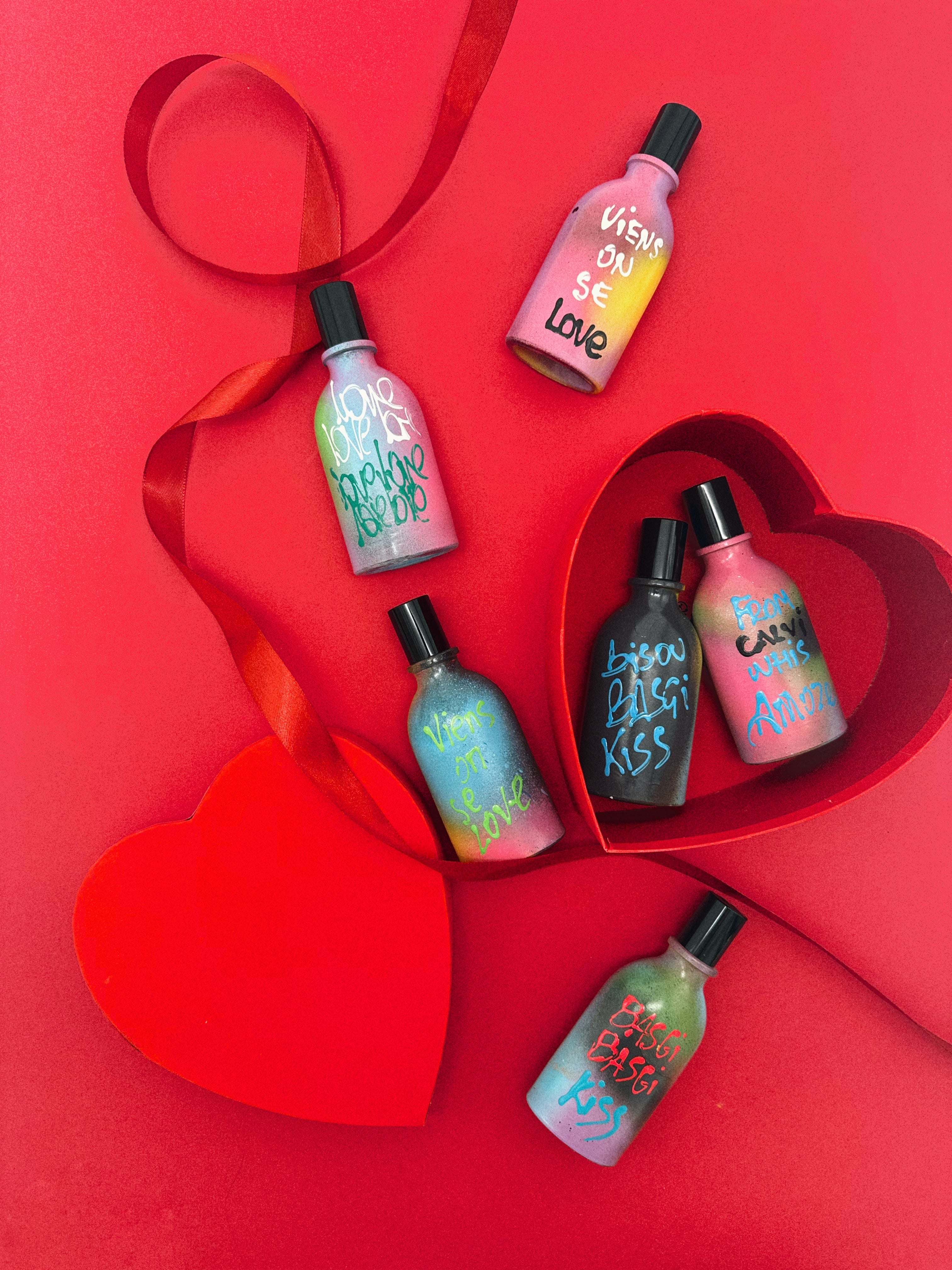 Empty 50ml bottle complete limited edition Dumè Valentine's Day 2026