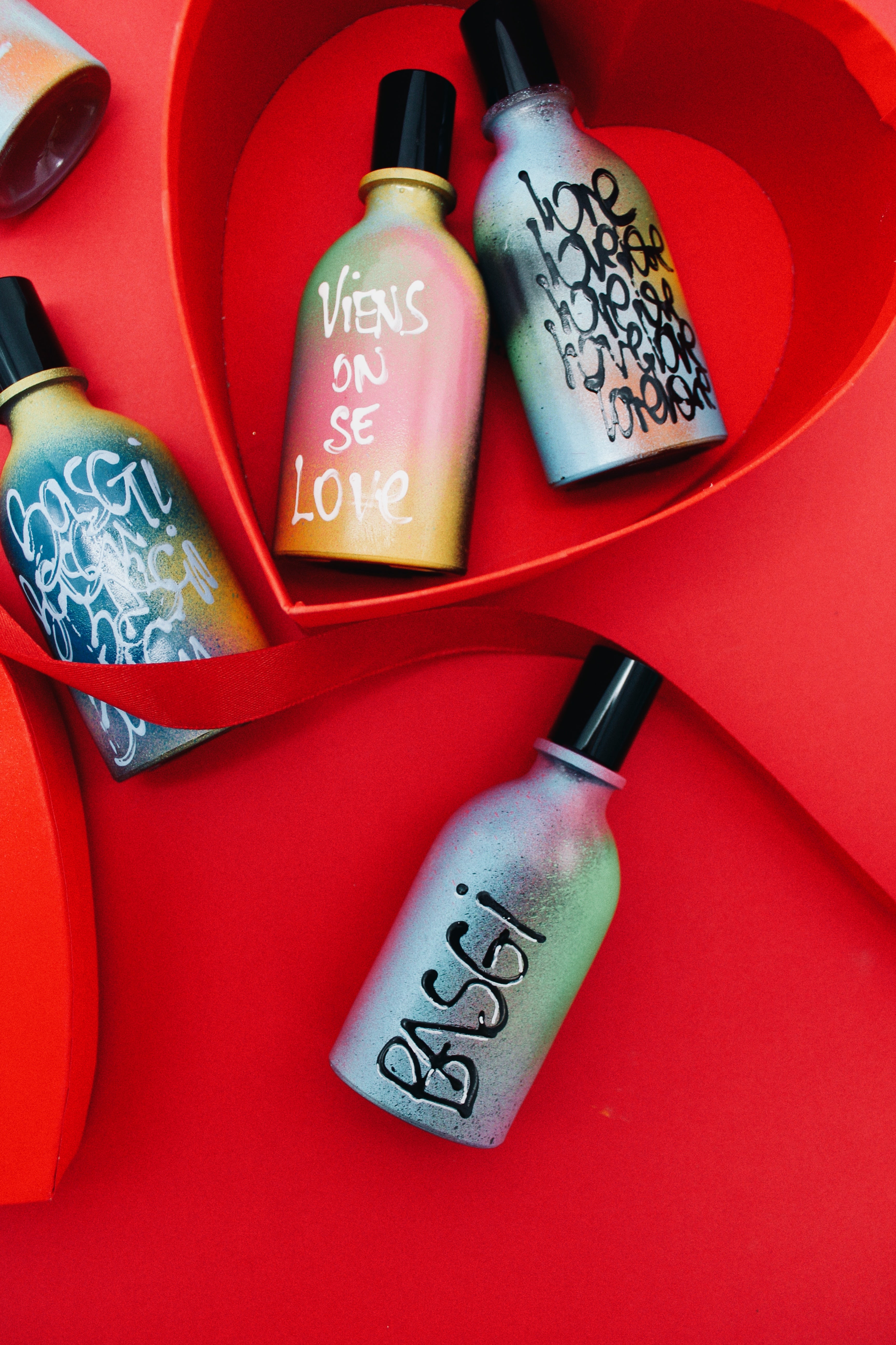 Empty 50ml bottle complete limited edition Dumè Valentine's Day 2026