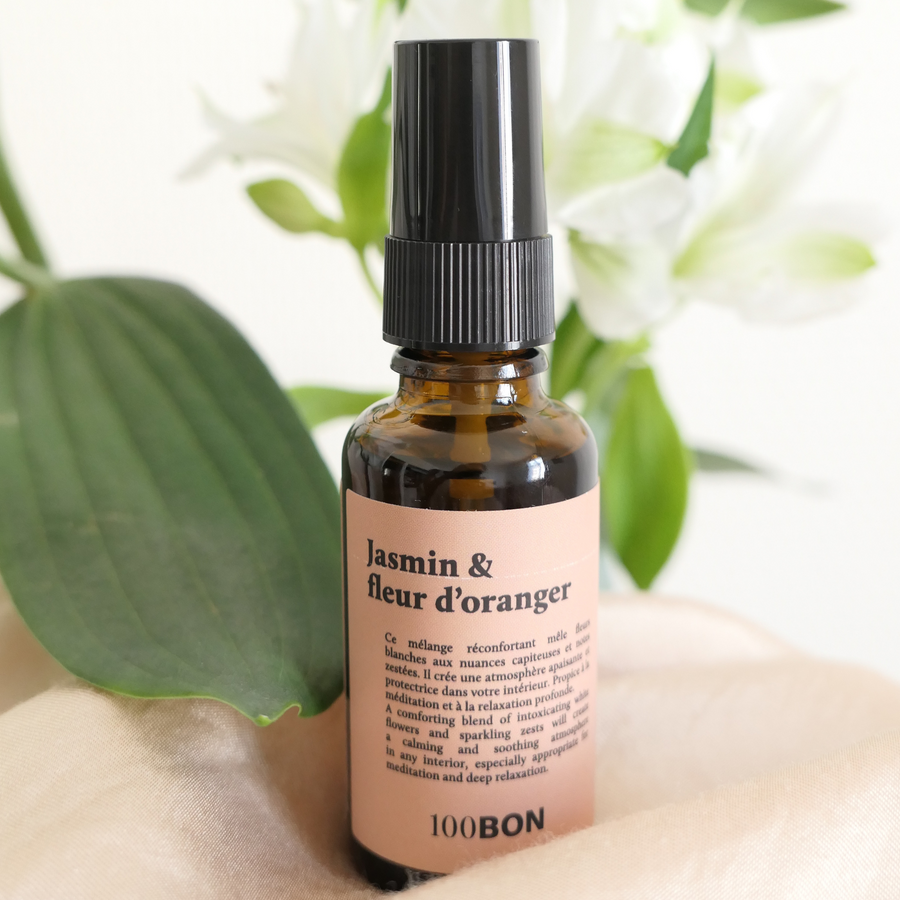 Jasmin & Fleur d’Oranger apaisants – Home Spray 30ml