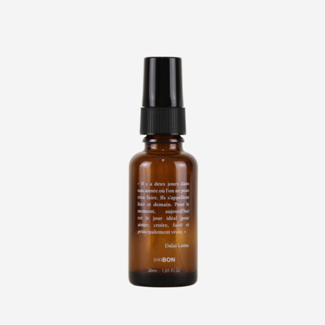 Empty screen-printed bottle, 30ml